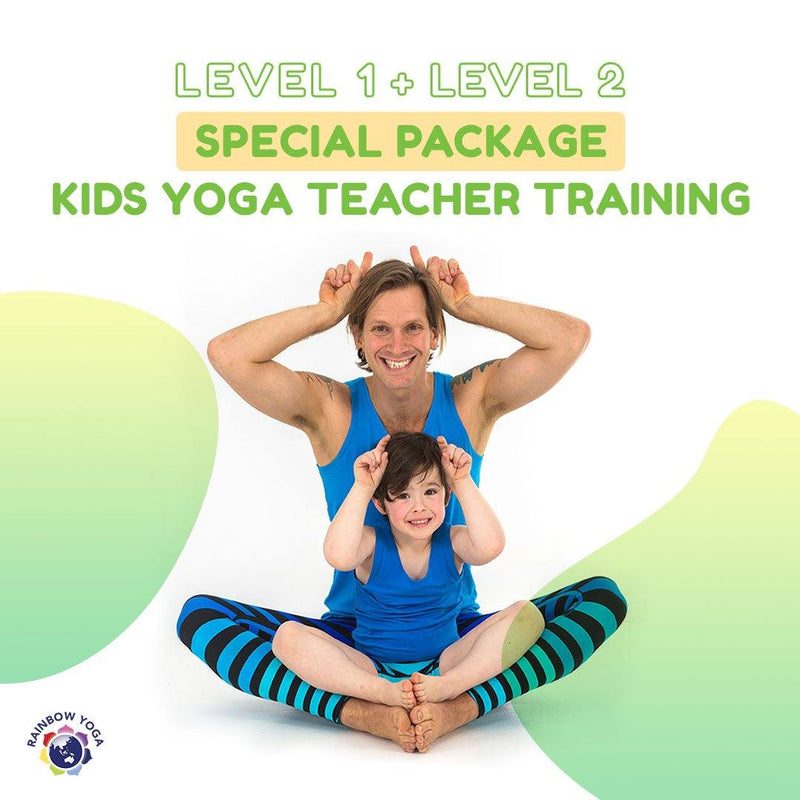 Open image in slideshow, Become a Specialist Rainbow Yoga Teacher: Take The Full Level 1+2 Magical Kids Yoga Journey With Us (Special Package Price) - RainbowYogaTraining