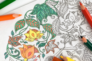 Mandala Coloring For Inner Peace & Focus