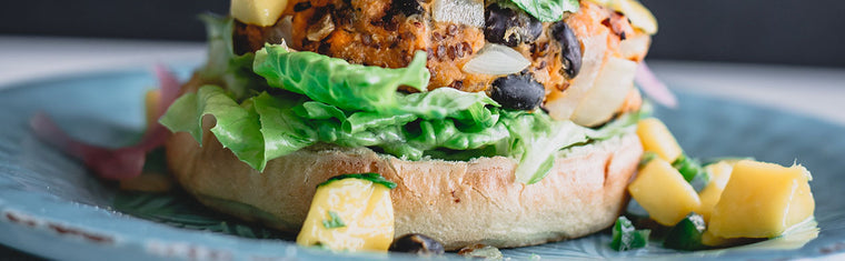 RAW BURGERS WITH THE LOT - RainbowYogaTraining