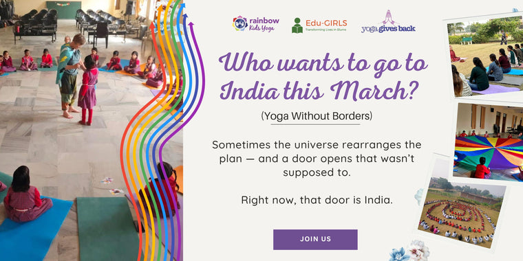 Who wants to go to India this March? (Yoga Without Borders)