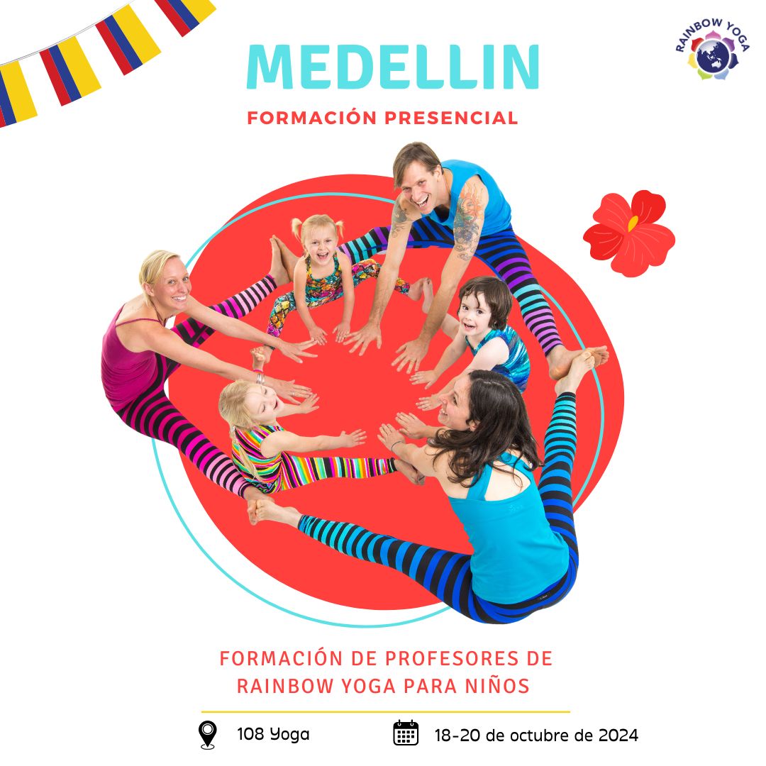Rainbow Kids Yoga Teacher Training en Medellin Octub...