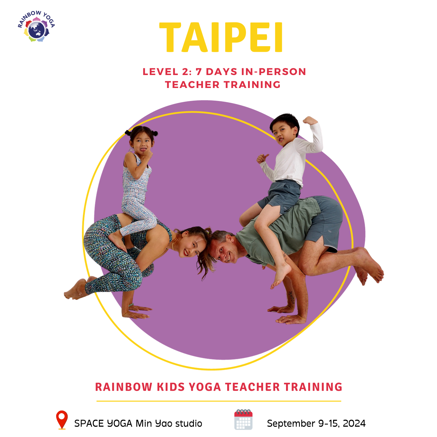 Taipei, September 2024 ( 7-day In-Person Teacher Training)