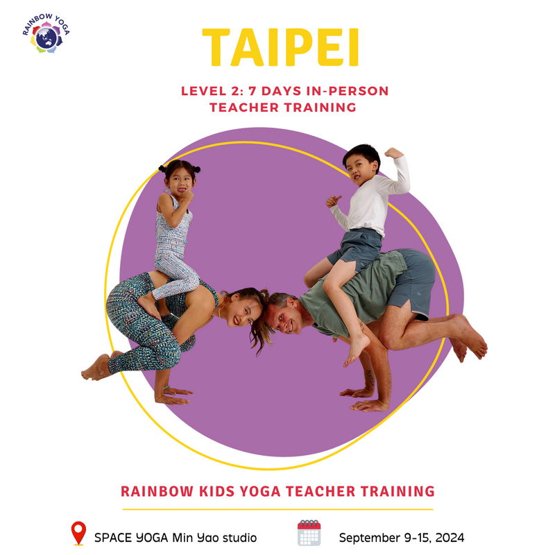 Taipei, September 2024 (Level 2 Kids Yoga Training) 이미지를 슬라이드 쇼에서 열기
