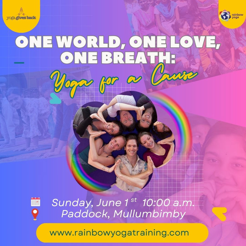 Open image in slideshow, One World, One Love, One Breath: Yoga for a Cause
