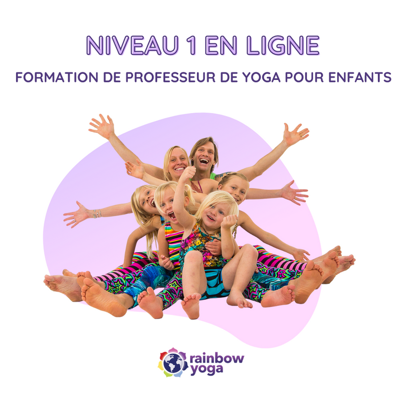 Άνοιγμα εικόνας στην παρουσίαση, Français - Niveau 1, Formation de professeur de yoga pour enfants en ligne
