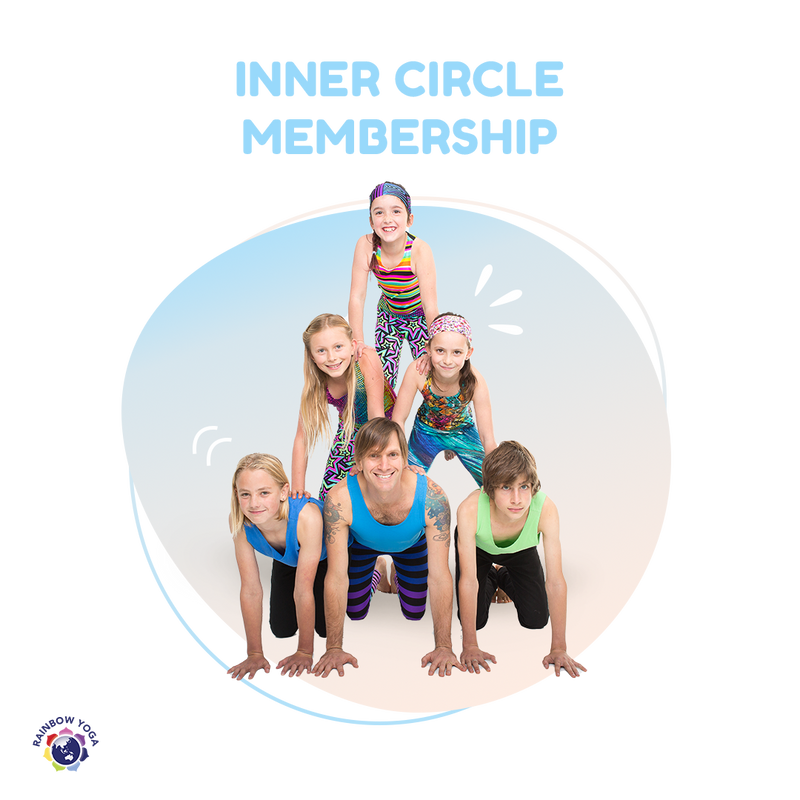 Open image in slideshow, Rainbow Yoga Inner Circle
