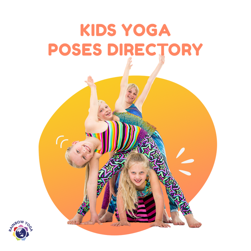 Directorio de posturas de yoga para niños 이미지를 슬라이드 쇼에서 열기
