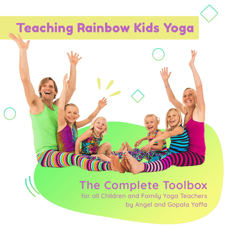スライドショーRainbow Kids Yoga Book - RainbowYogaTrainingの画像を開く

