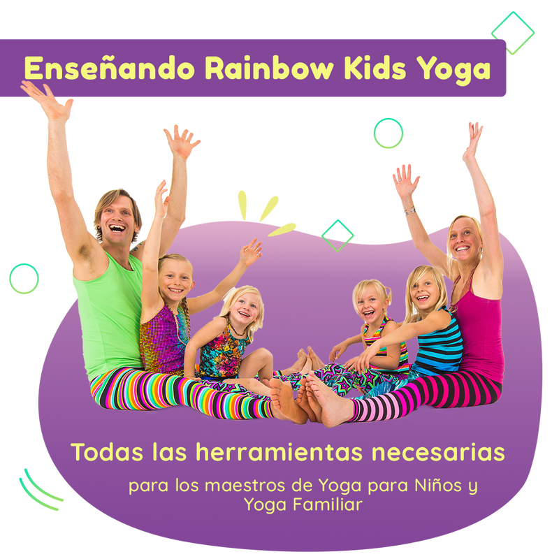 Open afbeelding in diavoorstelling Enseñando Rainbow Kids Yoga: Todas las herramientas necesarias para los maestros de Yoga para Niños y Yoga Familiar
