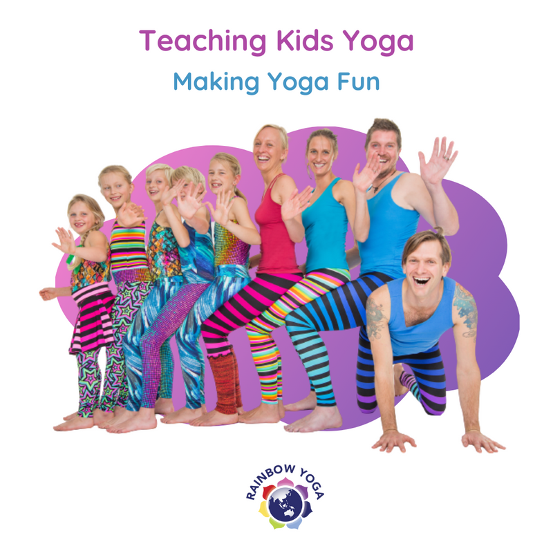 เปิดรูปภาพในสไลด์โชว์ Teaching Kids Yoga - Making Yoga Fun
