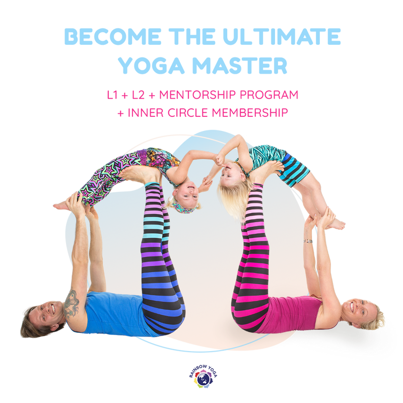 Ouvrir l&#39;image dans le diaporama,Devenez le maître ultime du Rainbow Yoga:L1 + L2 + Programme de mentorat + Cercle intérieur
